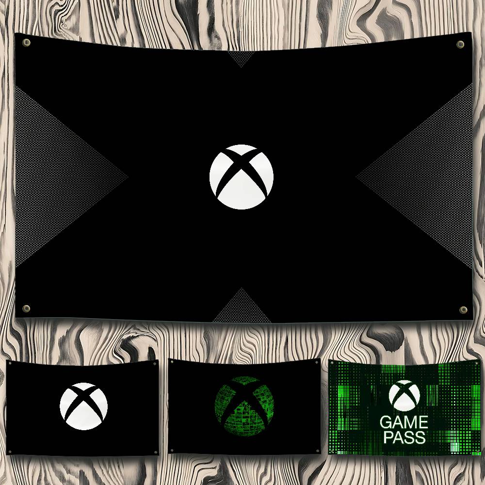 Home Decor Xbox Games - Bandeiras de moda para jogos X-XboxS,