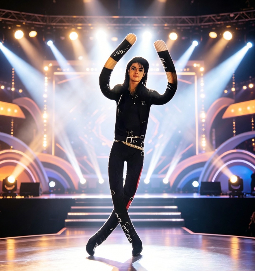 Home Decor Unique Items - Boneco de Pelúcia Articulado Michael Jackson: