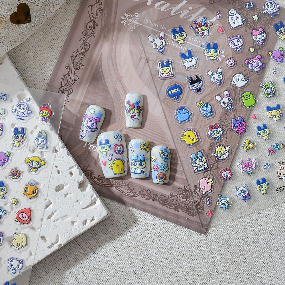 Home Decor Unique Items - Adesivos de Unhas em Relevo 3D