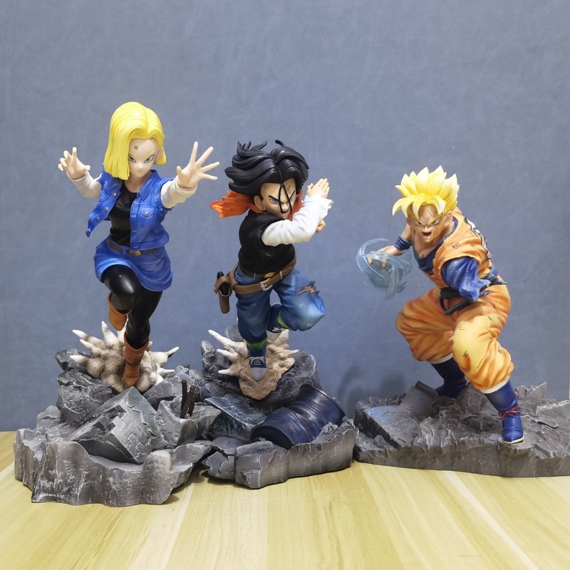 Home Decor Unique Items - Figura Dragon Ball Super Saiyan Gk,
