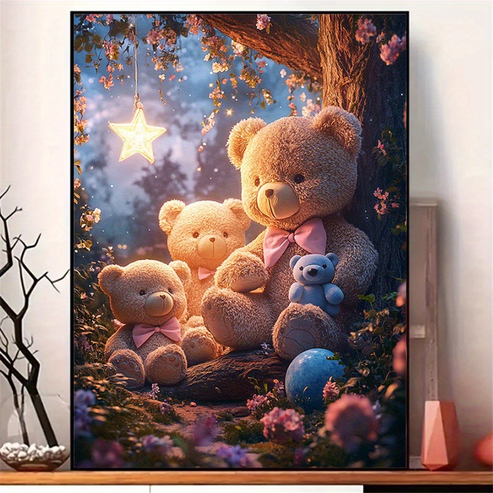 Home Decor Under 500 - Quebra-Cabeça de Urso de Pelúcia Sob