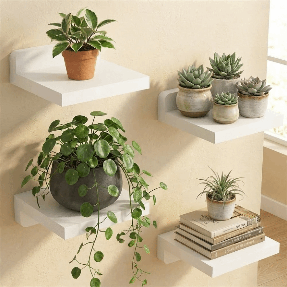 Conjunto de 4 Prateleiras Flut - Floating Shelves avaliação e preço