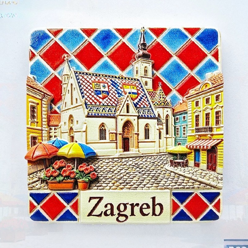 Ímãs de geladeira da Croácia,  - Home Decor Zagreb avaliação e preço