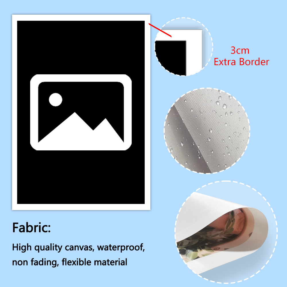 1Pc Pôster de Lona Personaliza - Home Decor Unique Items avaliação e preço
