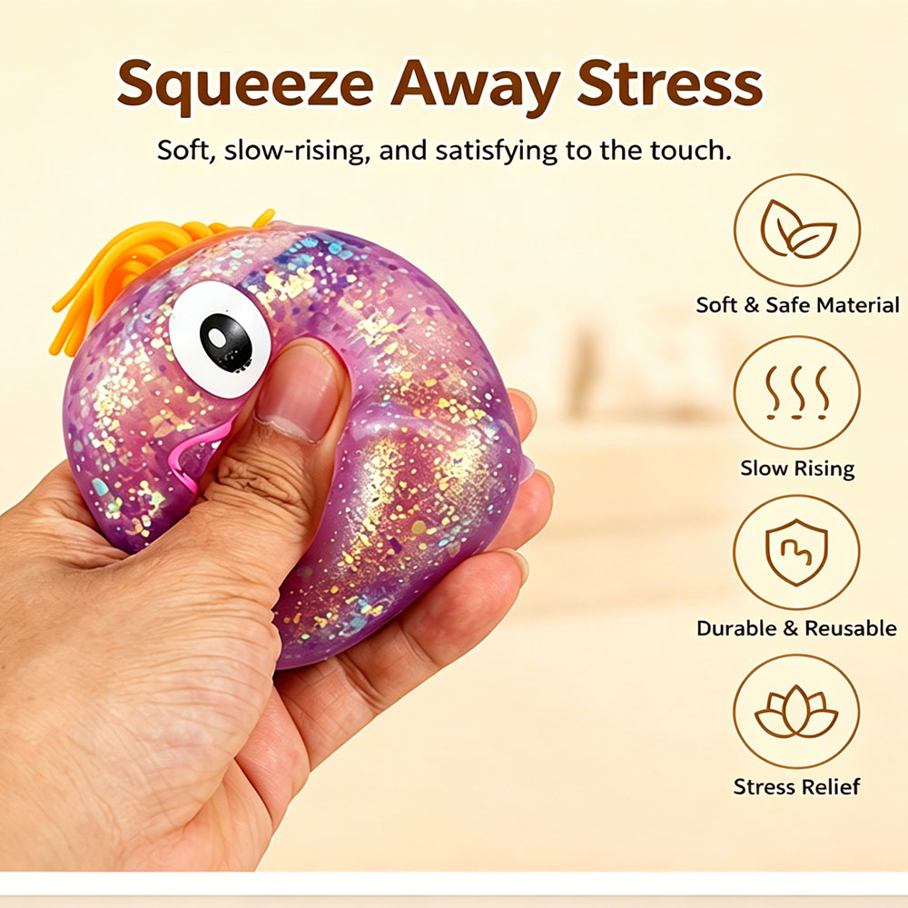 Kawaii Maltose Monster Squishy - Home Decor Aesthetic avaliação e preço