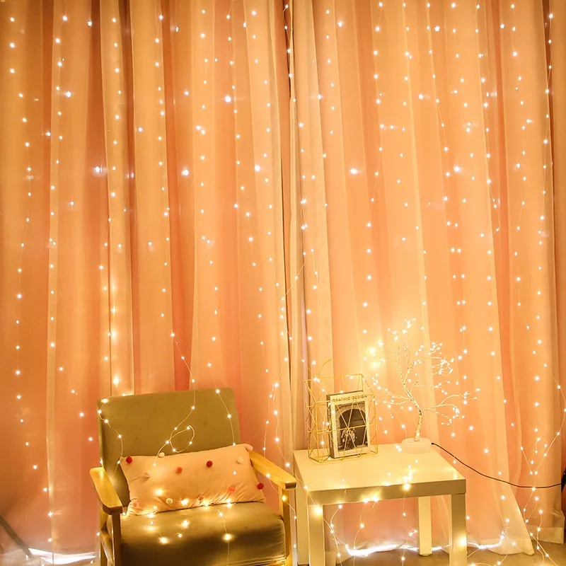 Luz de Cordão de Controle Remo - String Curtain Light avaliação e preço