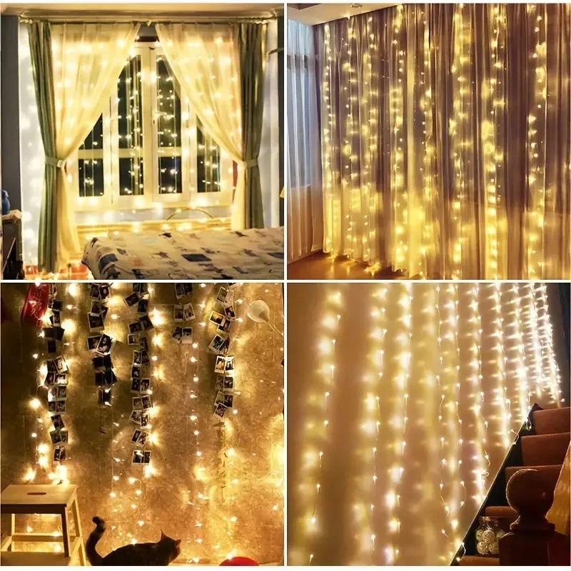 Luz de Cordão de Controle Remo - String Curtain Light avaliação e preço