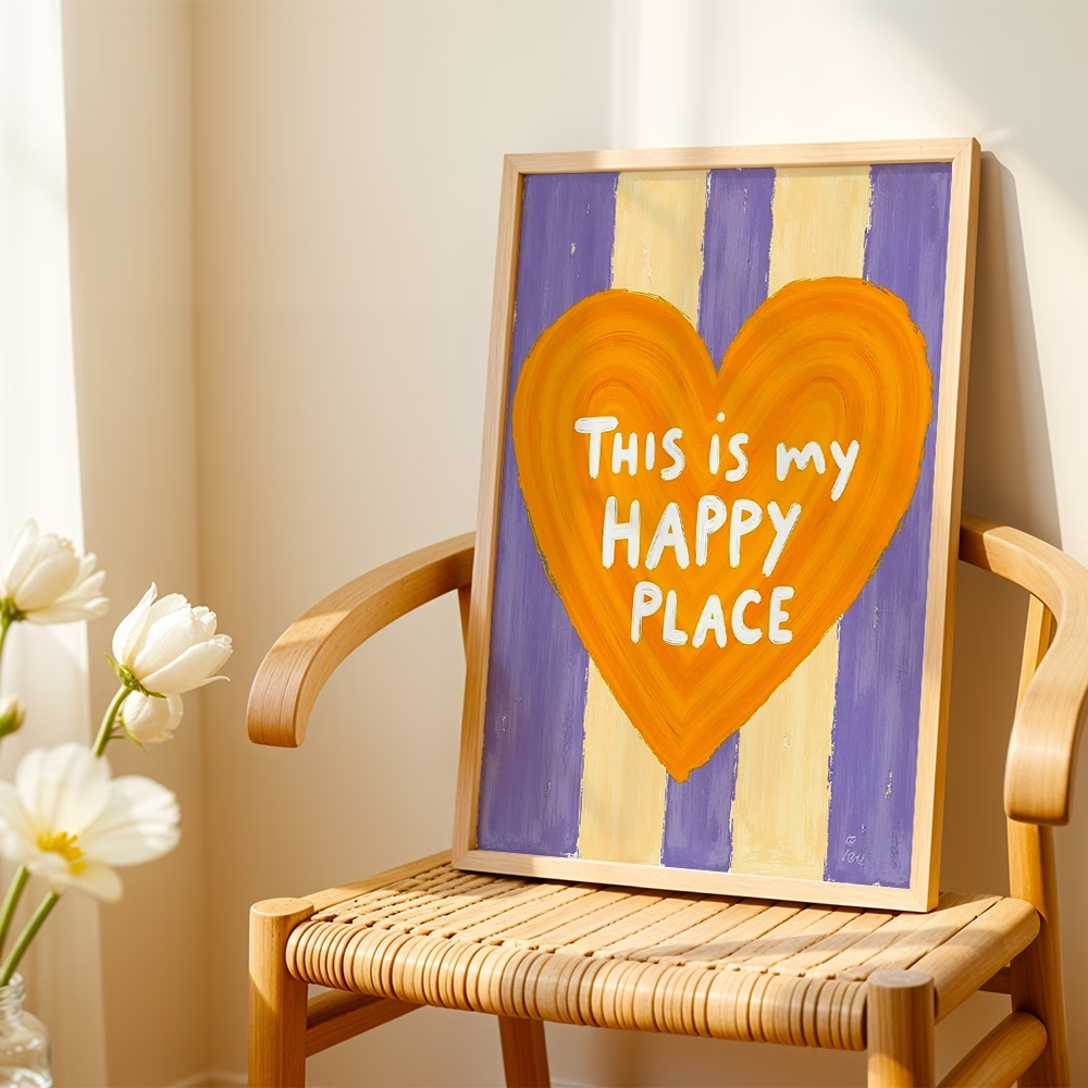 Arte de parede moderna e retrô - Home Decor Aesthetic avaliação e preço