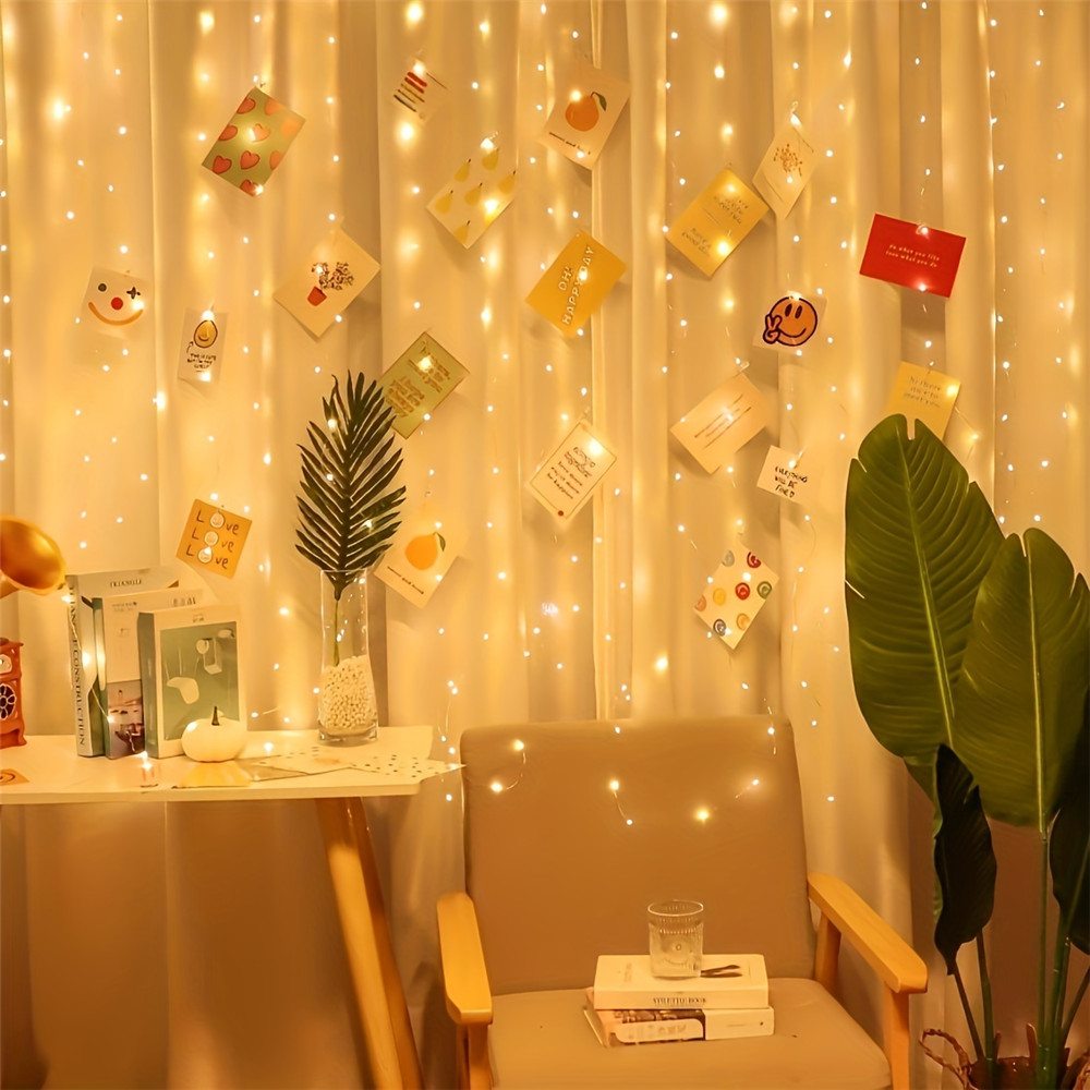 Luz de Cortina LED com Bateria - String Curtain Light avaliação e preço