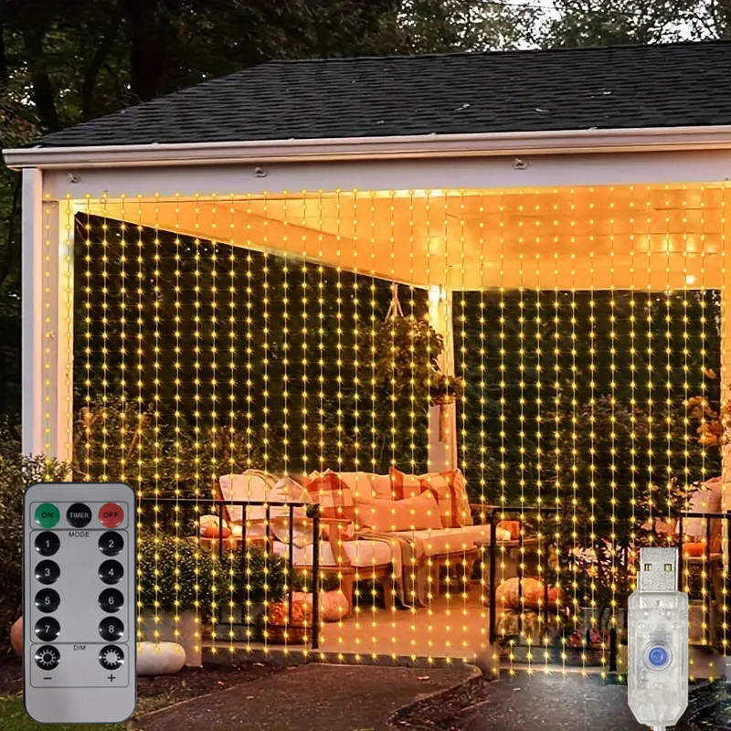 Led guirlanda luz de fadas jar - String Curtain Light avaliação e preço