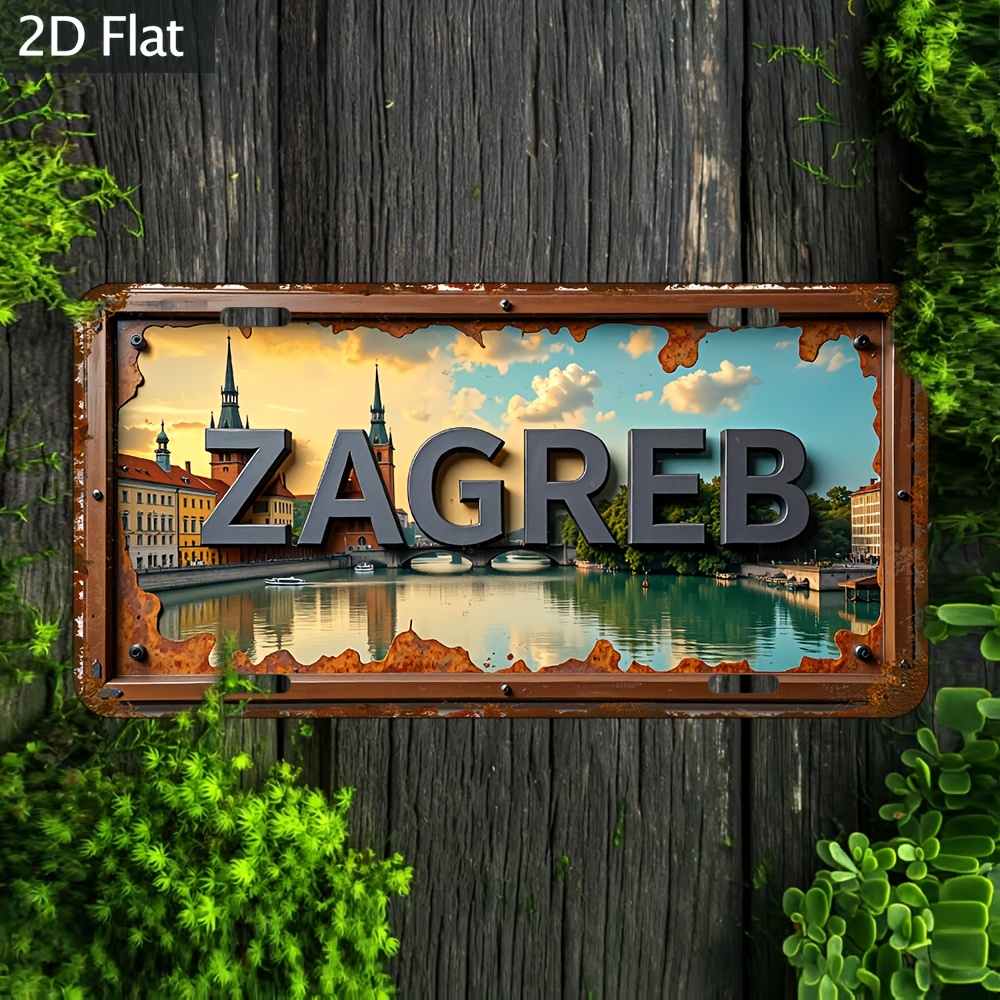 Decoração de Parede Metálica 2 - Home Decor Zagreb avaliação e preço