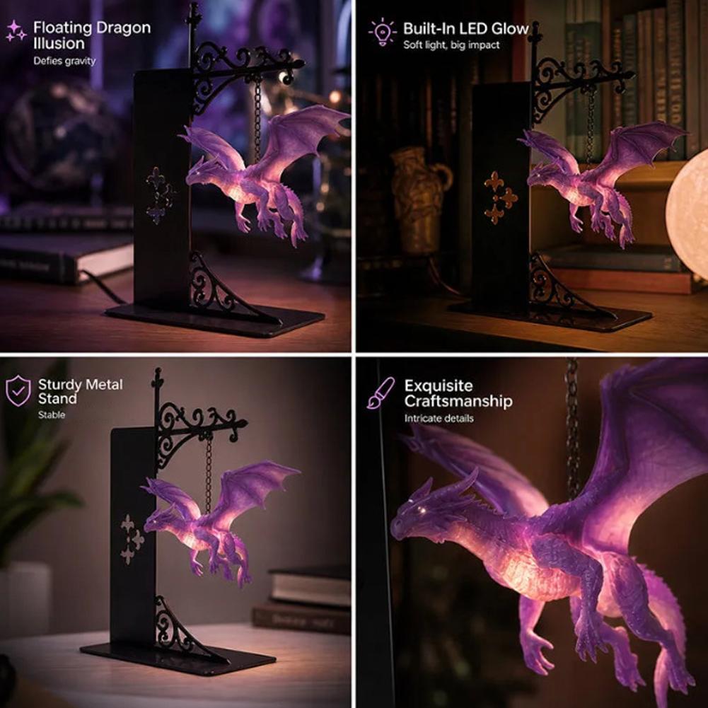 Luminária de Estante com Dragã - Floating Shelves avaliação e preço